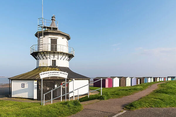 The Low Lighthouse, now a maritime museum, Harwich, Essex, England