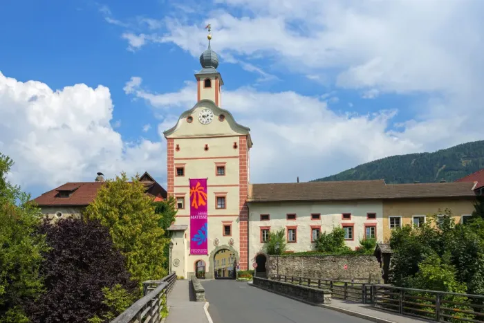 Framed Print : Lower City Gate, GmAond, Carinthia, Austria Framed Print : Lower City Gate, GmAond, Carinthia, Austria
