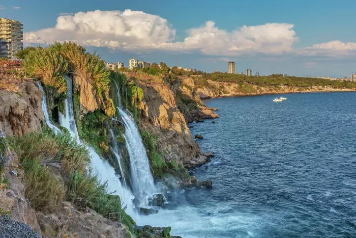 Framed Print : Lower Duden waterfalls, Antalya, Antalya province, Turkey Framed Print : Lower Duden waterfalls, Antalya, Antalya province, Turkey