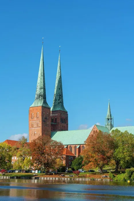 Framed Print : Lubeck Cathedral, Lubeck, UNESCO, Schleswig-Holstein, Germany Framed Print : Lubeck Cathedral, Lubeck, UNESCO, Schleswig-Holstein, Germany