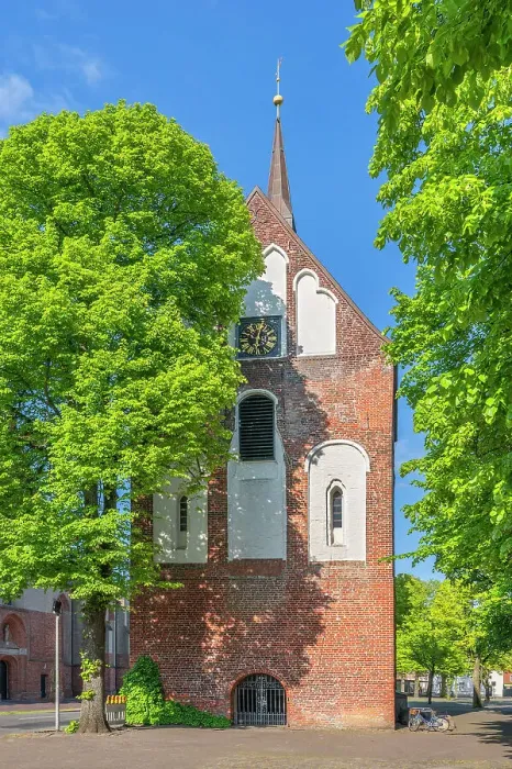 Framed Print : Ludgeri church at Norden, East Frisia, Lower Saxony, Germany