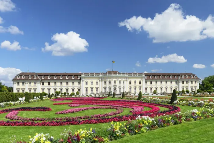 Framed Print : Ludwigsburg Residental Palace, Ludwigsburg, Neckartal Valley, Baden-Wurttemberg, Germany Framed Print : Ludwigsburg Residental Palace, Ludwigsburg, Neckartal Valley, Baden-Wurttemberg, Germany