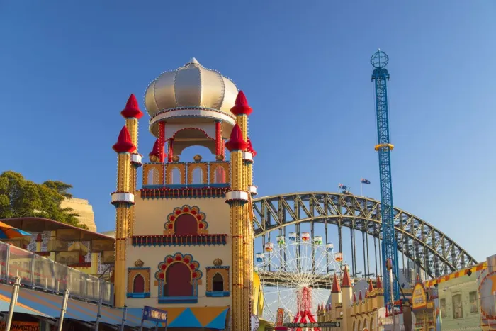 Framed Print : Luna Park, Sydney, New South Wales, Australia Framed Print : Luna Park, Sydney, New South Wales, Australia