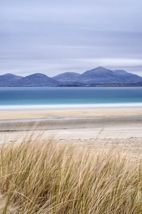Framed Print : Luskentyre (Losgaintir) beach aa has been voted Britains best beach, Harris, Hebrides Framed Print : Luskentyre (Losgaintir) beach aa has been voted Britains best beach, Harris, Hebrides