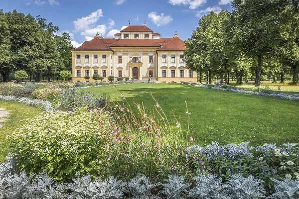 Lustheim Palace in the Schleissheim Palace Complex, Oberschleissheim, Upper Bavaria, Bavaria, Germany