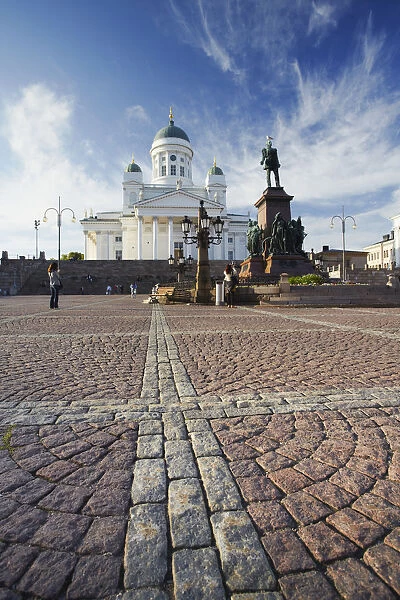 Lutheran Cathedral in Senate Square, Helsinki, Finland