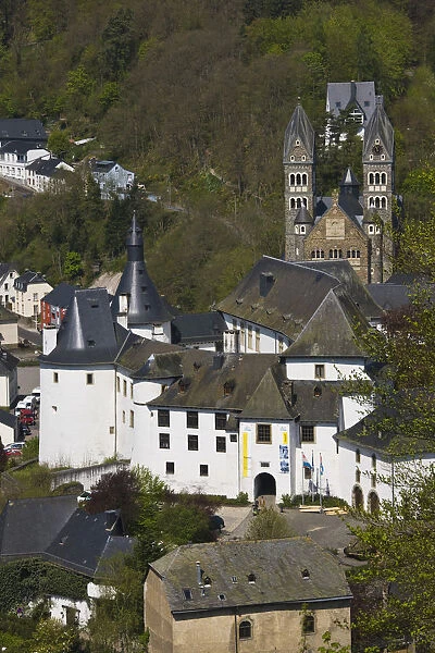 Luxembourg, Clervaux and Clervaux Castle, the permanent home of the Family of Man
