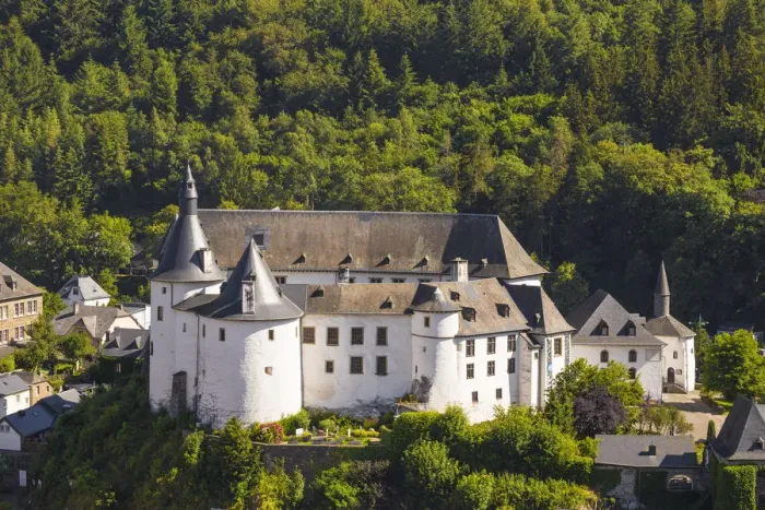 Framed Print : Luxembourg, Clervaux, Clervaux Castle Framed Print : Luxembourg, Clervaux, Clervaux Castle