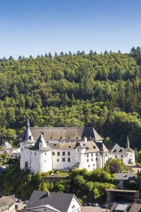 Framed Print : Luxembourg, Clervaux, Clervaux Castle Framed Print : Luxembourg, Clervaux, Clervaux Castle