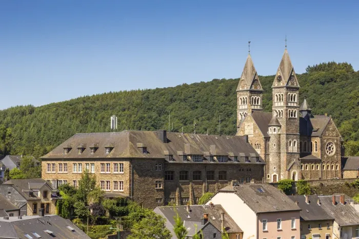 Framed Print : Luxembourg, Clervaux, Parish Church of Clervaux also known as Church of Saints Cosma Framed Print : Luxembourg, Clervaux, Parish Church of Clervaux also known as Church of Saints Cosma