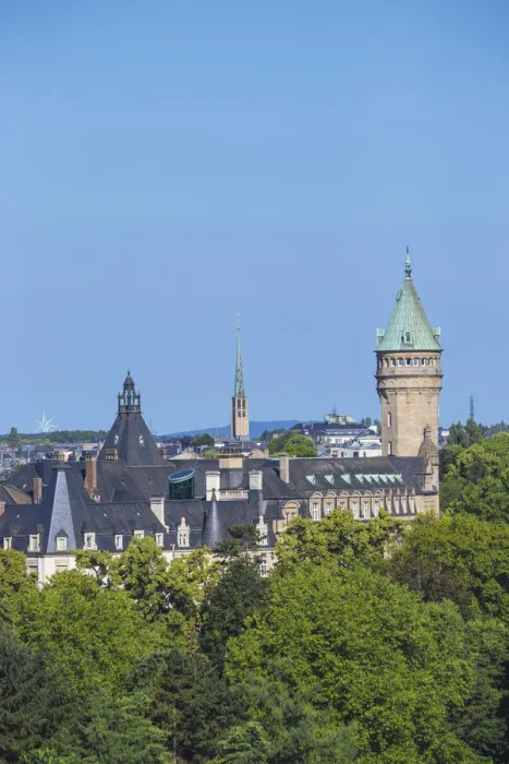 Framed Print : Luxembourg, Luxembourg City, National savings bank Framed Print : Luxembourg, Luxembourg City, National savings bank
