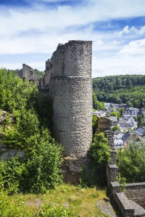 Framed Print : Luxembourg, Mersch, Larochette, Larochette castle Framed Print : Luxembourg, Mersch, Larochette, Larochette castle