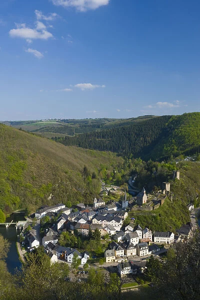 Luxembourg, Sure River Valley, Esch-sur-Sure