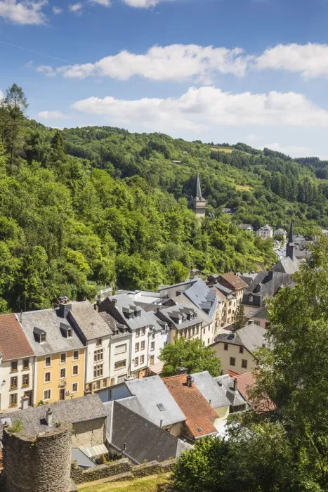Framed Print : Luxembourg, View of Vianden Framed Print : Luxembourg, View of Vianden