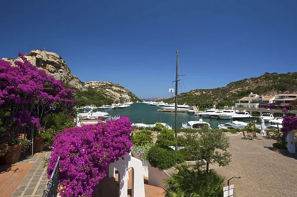 Luxury Yachts in Poltu Quato, Costa Smeralda, Sardinia, Italy