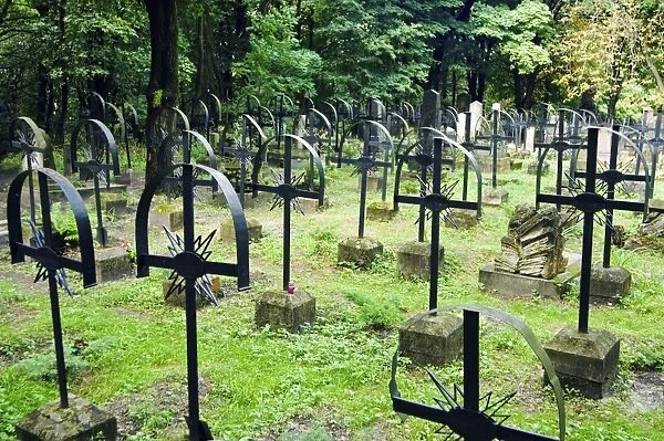 Lychakiv Cemetery Gravestones