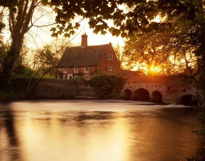 Framed Print : Lyng Mill, Norfolk, England Framed Print : Lyng Mill, Norfolk, England