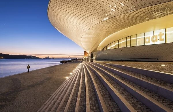 The MAAT (Museum of Art, Architecture and Technology), bordering the Tagus river
