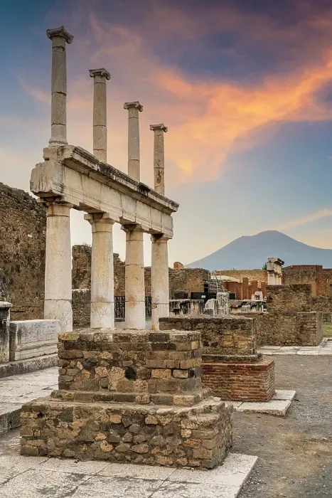 Framed Print : Macellum, Archaeological area of Pompeii, Pompei, Campania, Italy Framed Print : Macellum, Archaeological area of Pompeii, Pompei, Campania, Italy