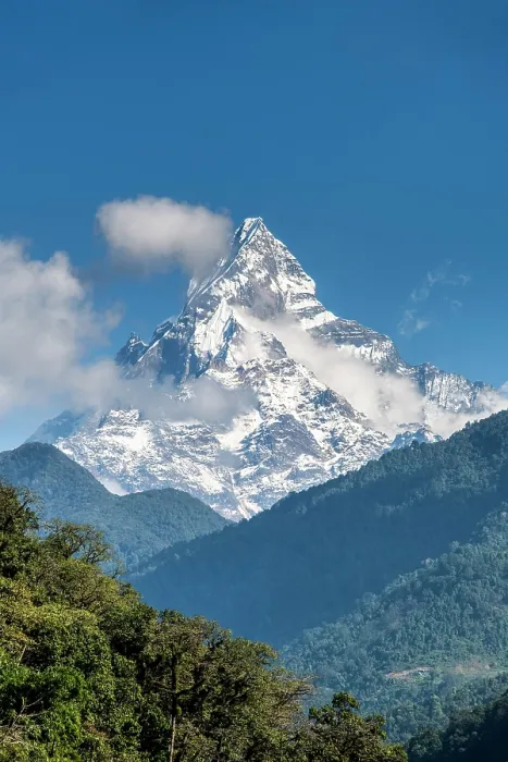 Framed Print : Machhapuchhare (Fishtail) mountain, Annapurna Region, Gandaki Province, Nepal Framed Print : Machhapuchhare (Fishtail) mountain, Annapurna Region, Gandaki Province, Nepal