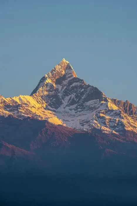 Framed Print : Machhapuchhare (Fishtail) mountain from Sarangkot near Pokhara, Annapurna Region, Gandaki Province, Nepal Framed Print : Machhapuchhare (Fishtail) mountain from Sarangkot near Pokhara, Annapurna Region, Gandaki Province, Nepal