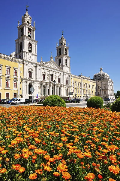 Mafra convent, near Lisbon, the location of the famous book of the Nobel prize winner