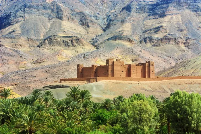 Framed Print : A magnificent 16th century Kasbah, Timiderte. Draa Valley Framed Print : A magnificent 16th century Kasbah, Timiderte. Draa Valley