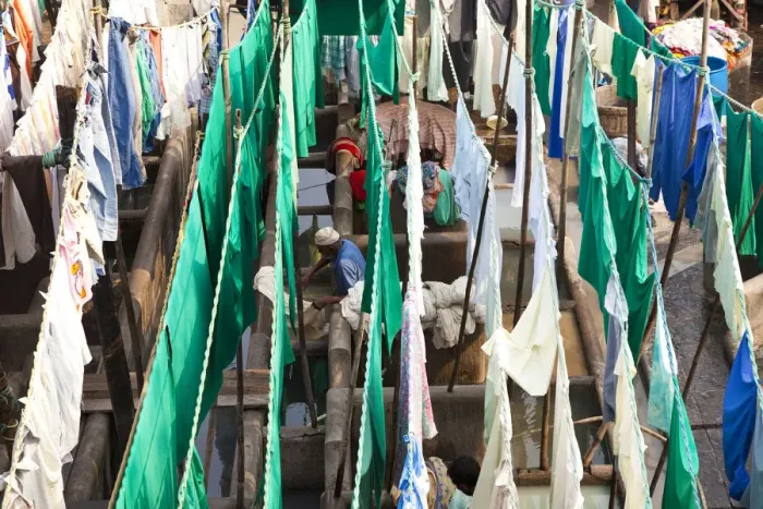 Framed Print : Mahalaxmi Dhobi Ghat, Mumbai (Bombay), India Framed Print : Mahalaxmi Dhobi Ghat, Mumbai (Bombay), India