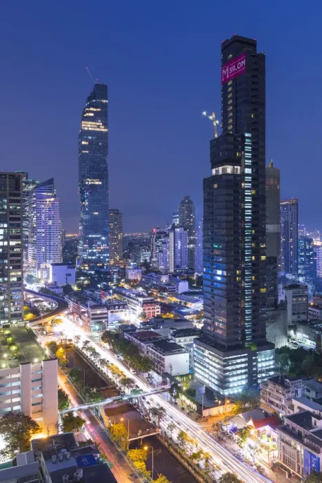 Framed Print : MahaNakhon Tower (by Ole Scheeren), Silom, Bangkok, Thailand Framed Print : MahaNakhon Tower (by Ole Scheeren), Silom, Bangkok, Thailand