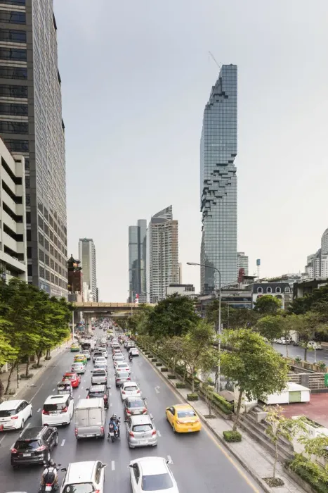 Framed Print : MahaNakhon Tower (by Ole Scheeren), Silom, Bangkok, Thailand Framed Print : MahaNakhon Tower (by Ole Scheeren), Silom, Bangkok, Thailand
