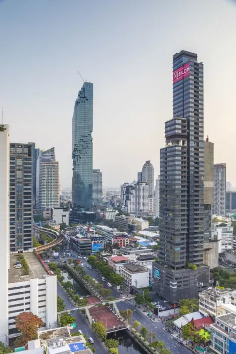 Framed Print : MahaNakhon Tower (by Ole Scheeren), Silom, Bangkok, Thailand Framed Print : MahaNakhon Tower (by Ole Scheeren), Silom, Bangkok, Thailand
