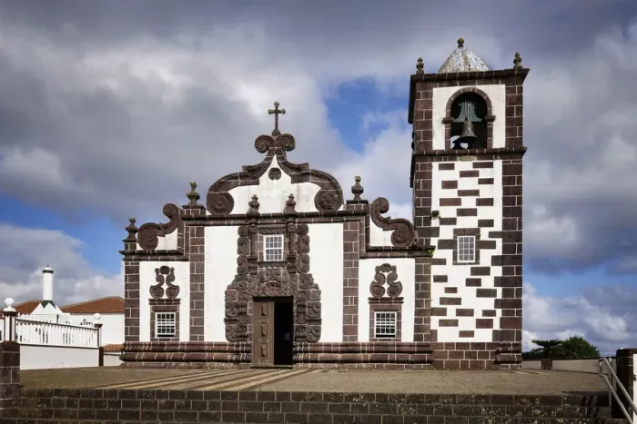 Framed Print : The main church in Santo Espirito, dating back to the 16th century Framed Print : The main church in Santo Espirito, dating back to the 16th century