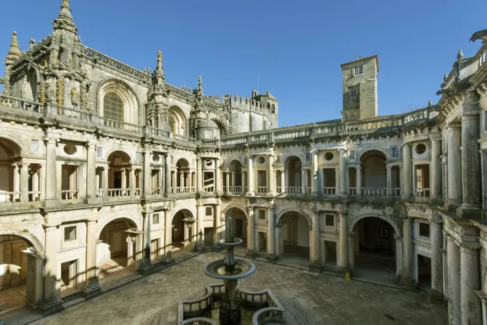 Framed Print : The Main Cloister is a work of the Renaissance convent built by King John III Framed Print : The Main Cloister is a work of the Renaissance convent built by King John III