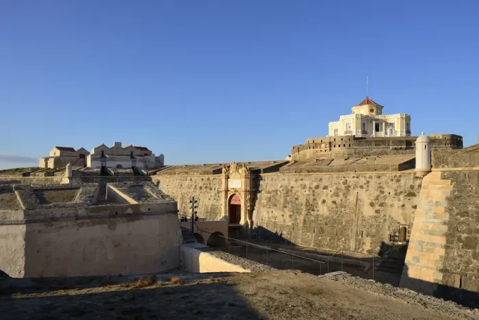 Framed Print : Main entrance to the Graca Fort at the city of Elvas