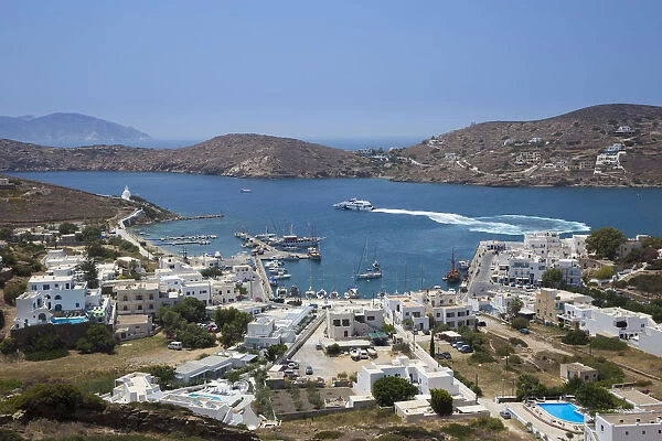 Main port, Ios Island, Cyclades Islands, Greece