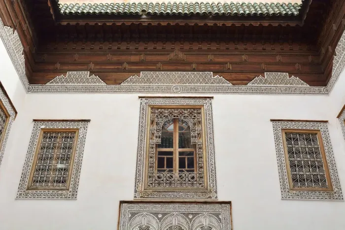 Framed Print : Maison Tiskiwin, or Tiskiwin Museum, is housed in a beautifully restored riad in Framed Print : Maison Tiskiwin, or Tiskiwin Museum, is housed in a beautifully restored riad in