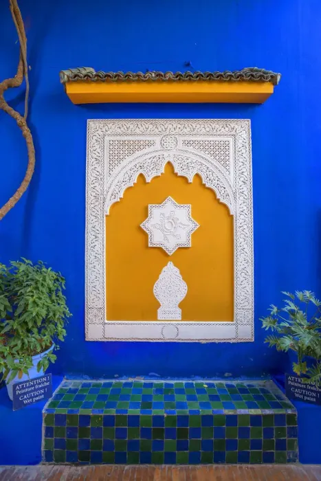 Framed Print : Majorelle Garden, Marrakech, Morocco Framed Print : Majorelle Garden, Marrakech, Morocco