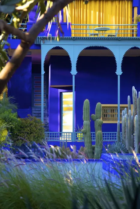 Framed Print : Majorelle Gardens, Marrakech, Morocco, North Africa Framed Print : Majorelle Gardens, Marrakech, Morocco, North Africa