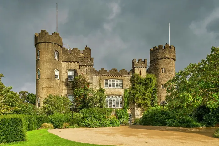 Framed Print : Malahide Castle, Dublin, Ireland Framed Print : Malahide Castle, Dublin, Ireland