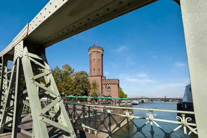Framed Print : Malakovturm, Rheinauharbour Cologne, North Rhine Westphalia, Germany Framed Print : Malakovturm, Rheinauharbour Cologne, North Rhine Westphalia, Germany