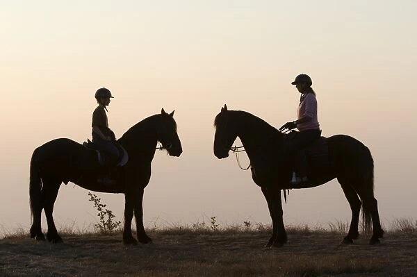 Malawi, Zomba Plateau. A horse riding safari is a popular way to explore Zomba Plateau