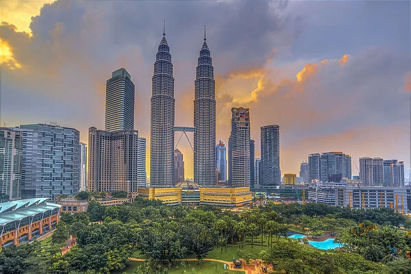 Malaysia, Kuala Lumpur, Petronas Towers