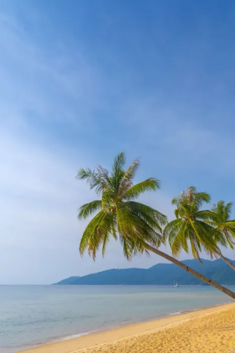 Framed Print : Malaysia, Pahang, Pulau Tioman (Tioman Island), Berjaya Beach