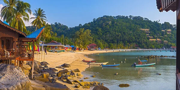 Malaysia, Pahang, Pulau Tioman (Tioman Island), Salang Bay, Salang Village (Kampung