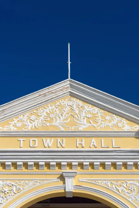 Framed Print : Malaysia, Penang, Georgetown, Town Hall