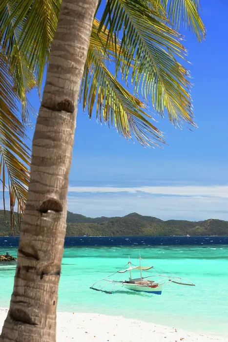 Framed Print : Malcapuya Island, Coron, Palawan, Phillipines