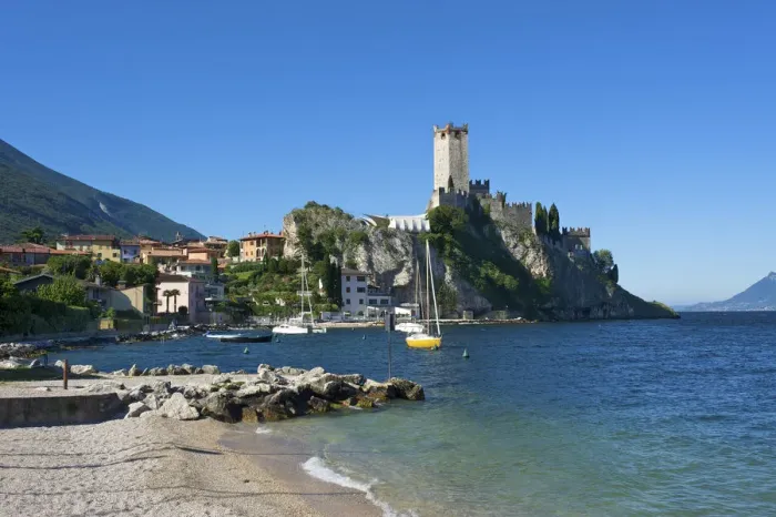Framed Print : Malcesine, Lake Garda, Italy