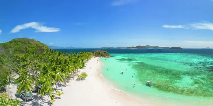 Framed Print : Malcupuya Island, Calamian Islands, Coron, Palawan, Philippines