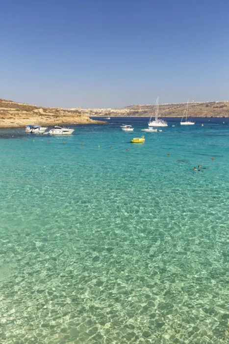 Framed Print : Malta, Comino, Blue Lagoon Framed Print : Malta, Comino, Blue Lagoon