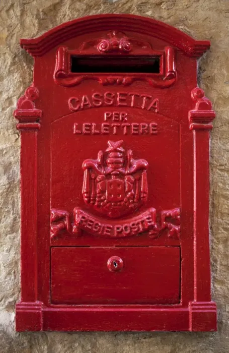 Framed Print : Malta, Europe; A coloured letter box, normally found in village or town cores complimenting colourful doors Framed Print : Malta, Europe; A coloured letter box, normally found in village or town cores complimenting colourful doors